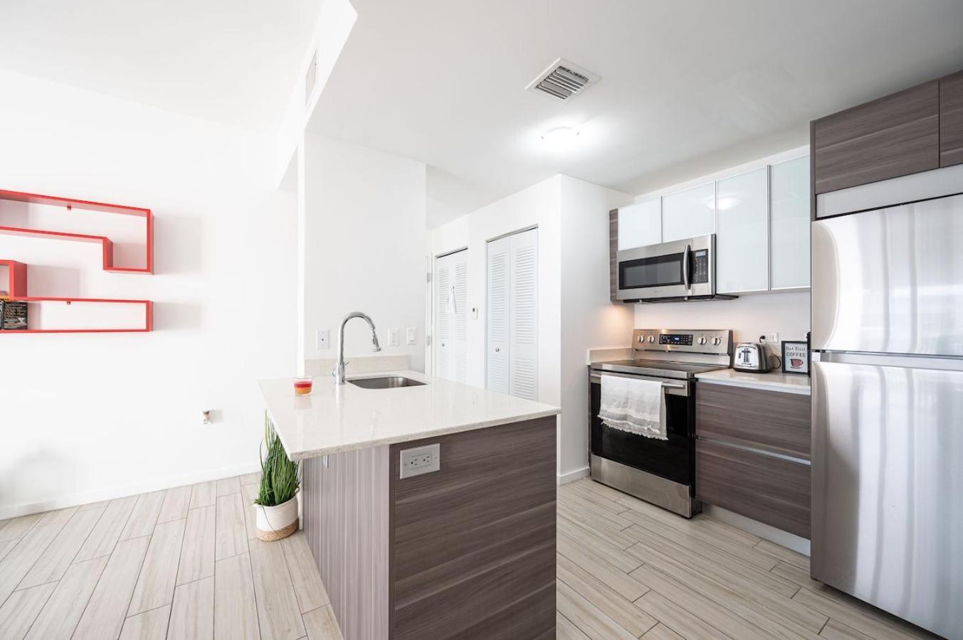 شقة Subtle 2 Bed In Edgewater Downtown With Free Parking ميامي المظهر الخارجي الصورة