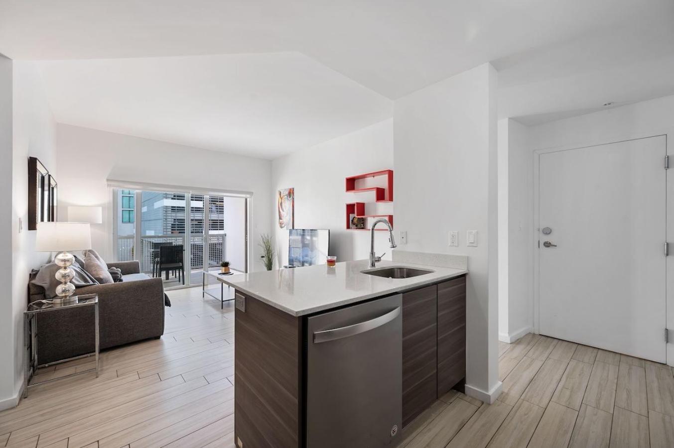شقة Subtle 2 Bed In Edgewater Downtown With Free Parking ميامي المظهر الخارجي الصورة