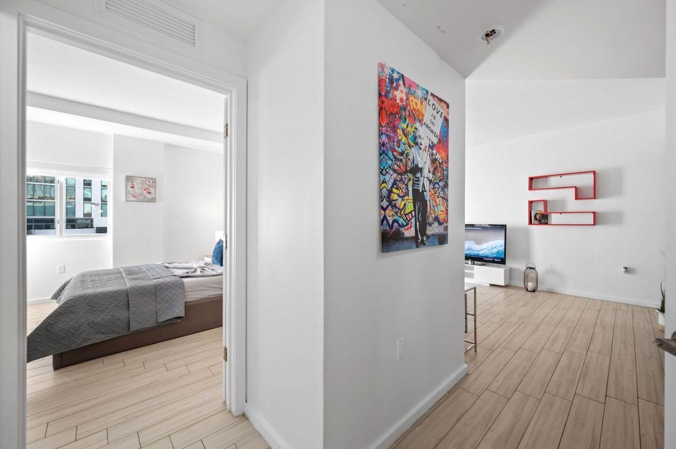 شقة Subtle 2 Bed In Edgewater Downtown With Free Parking ميامي المظهر الخارجي الصورة